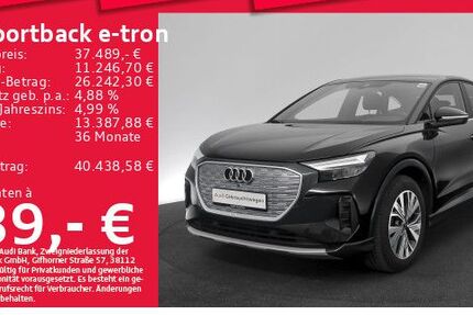 Audi Q4 e-tron 34.789 km 37.489 &euro; München 80935