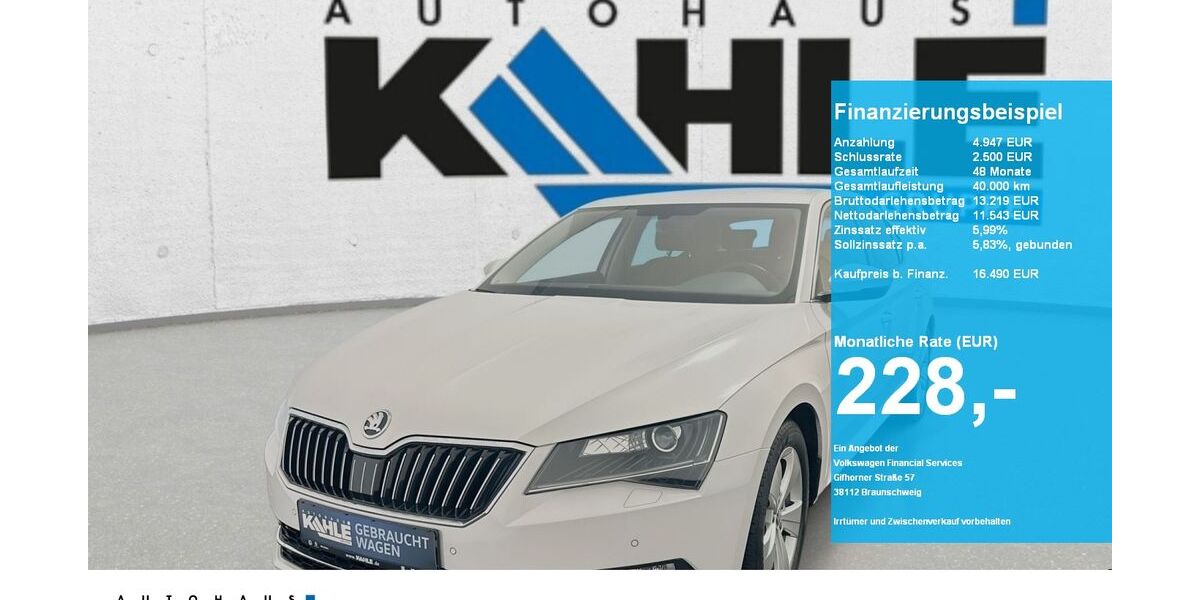 Skoda Superb 122.244 km 15.890 &euro; Walsrode 29664