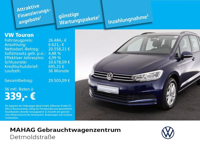 VW Touran 51.101 km 25.985 € München 80935