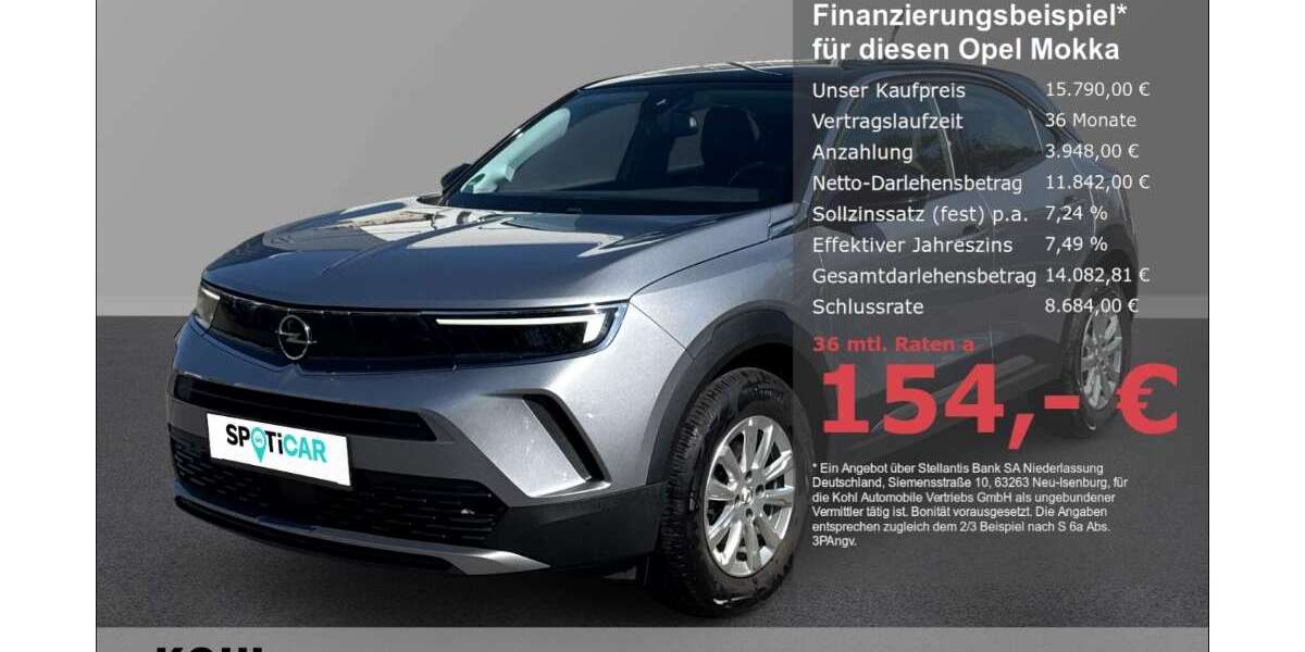Opel Mokka 49.700 km 15.790 &euro; Aachen 52078
