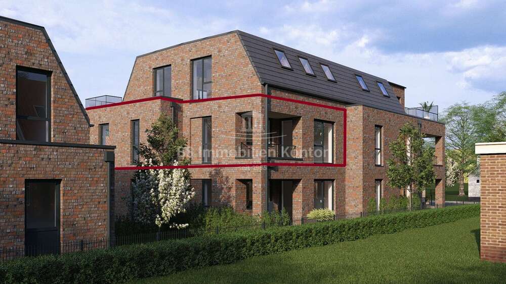 Etagenwohnung Westoverledingen / Völlenerfehn Völlenerfehn - 3 Zimmer, 75 m&sup2;, 252.000&euro; | Angebot:26478192