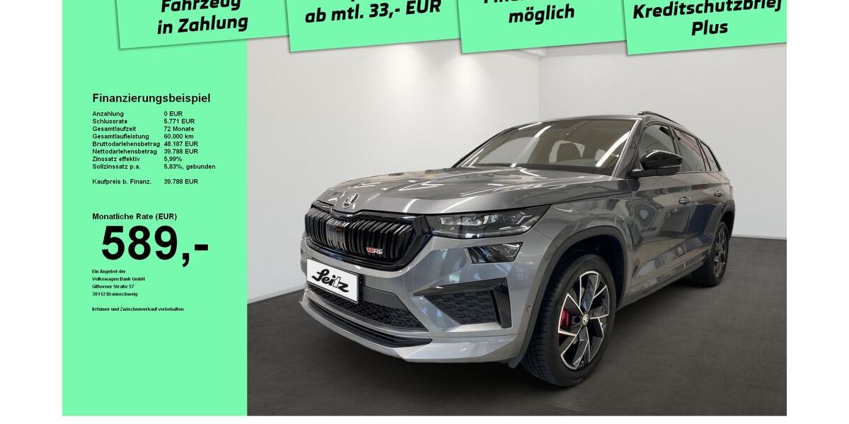 Skoda Kodiaq 72.005 km 38.999 &euro; Kempten 87439