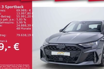 Audi RS3 5.000 km 69.989 € Berlin 13088