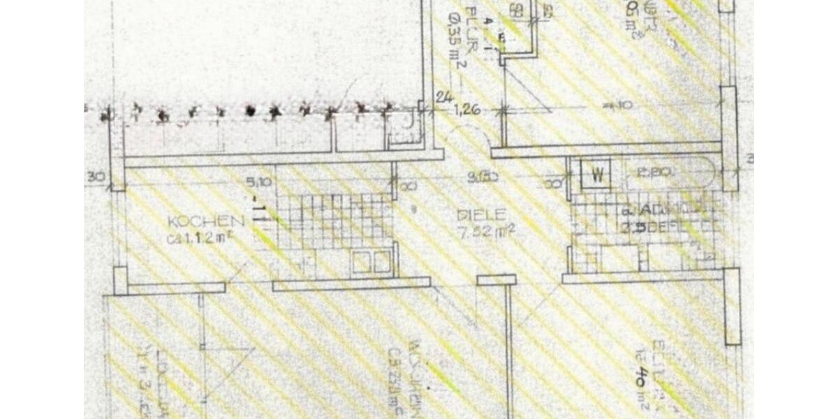 Möblierte 3-Zimmer-Wohnung 3 zimmer