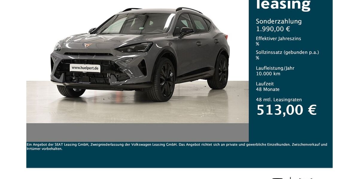 Cupra Formentor 1.500 km 49.530 &euro; Dortmund 44269