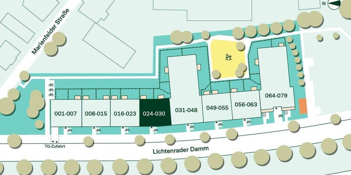 Etagenwohnung Berlin Lichtenrade - 4 Zimmer, 87 m&sup2;, 509.900&euro; | Angebot:25970247