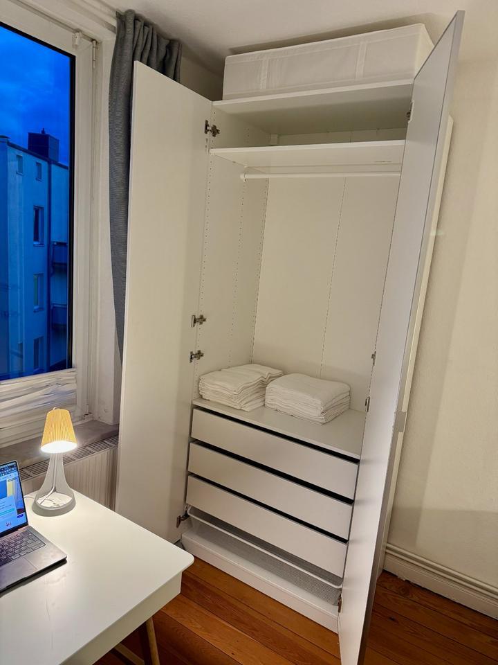Möbierte Wohnung | zentral | Doppelbett +1 | Arbeitsplatz | WiFi