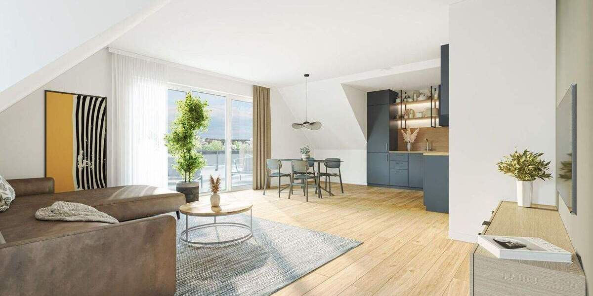 Etagenwohnung Emsdetten - 3 Zimmer, 84 m&sup2;, 396.500&euro; | Angebot:25799697