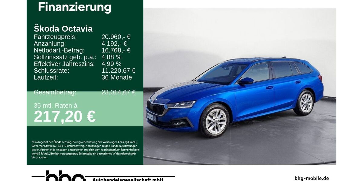 Skoda Octavia 77.955 km 19.890 &euro; Durmersheim 76448