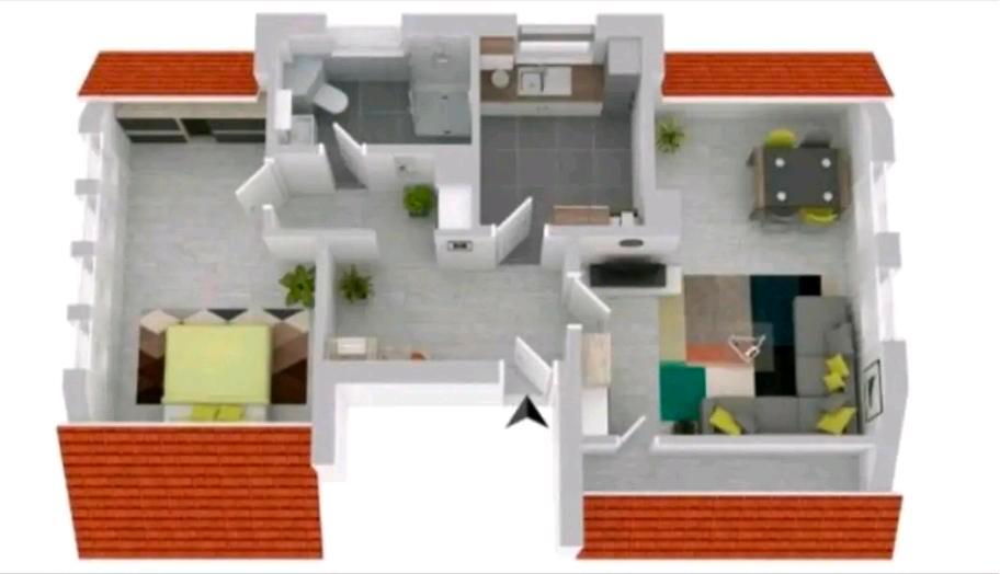 Dachgeschoßwohnung Rüsselsheim am Main - 2 Zimmer, 51 m&sup2;, 222.000&euro; | Angebot:25141613