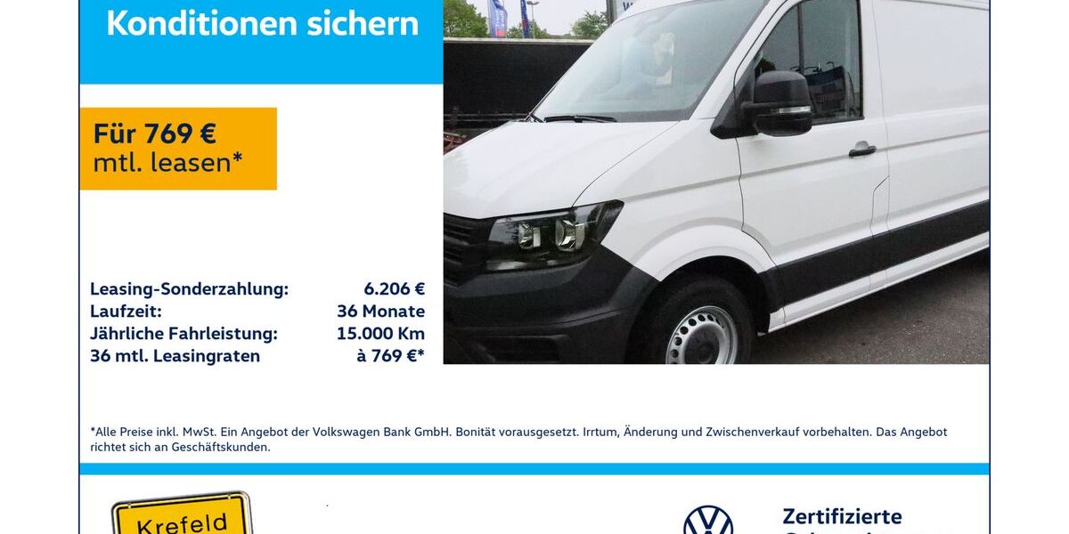 VW Crafter 3.000 km 51.750 € Krefeld 47803