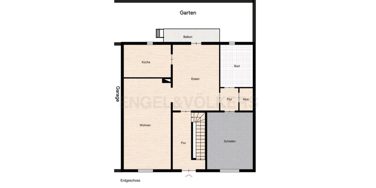 Erdgeschoßwohnung Schiffweiler - 3 Zimmer, 75 m&sup2;, 750&euro; | Angebot:26148705