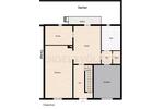 Erdgeschoßwohnung Schiffweiler - 3 Zimmer, 75 m&sup2;, 750&euro; | Angebot:26148705