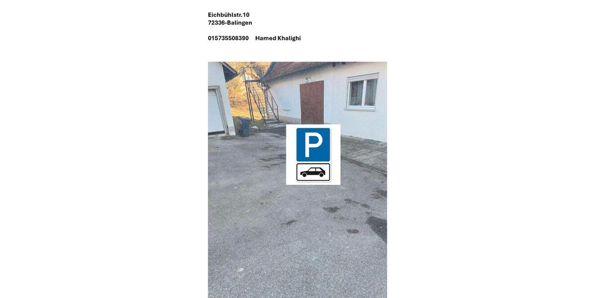 Etagenwohnung Balingen - 2 Zimmer, 75 m&sup2;, 800&euro; | Angebot:25446934