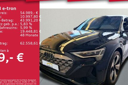 Audi Q8 e-tron 12.685 km 54.989 € Berlin 13088