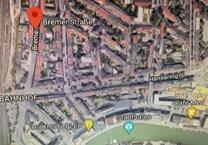 Bremer Straße: 4 ZKB, Balkon, 96 qm, befristet für 2 Semester