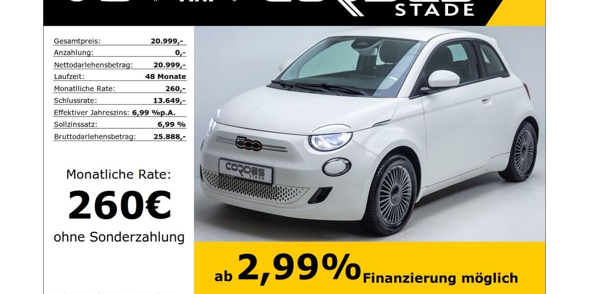 Fiat 500 14.600 km 20.999 &euro; Stade 21680
