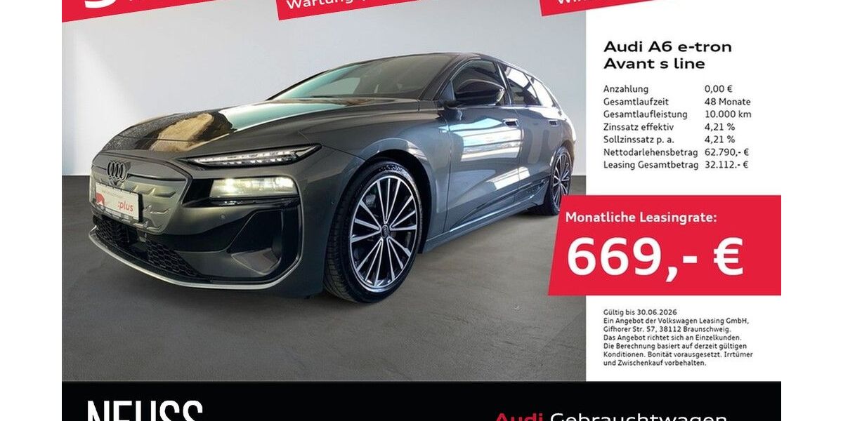 Audi A6 e-tron 22.636 km 62.790 &euro; Pfarrkirchen 84347