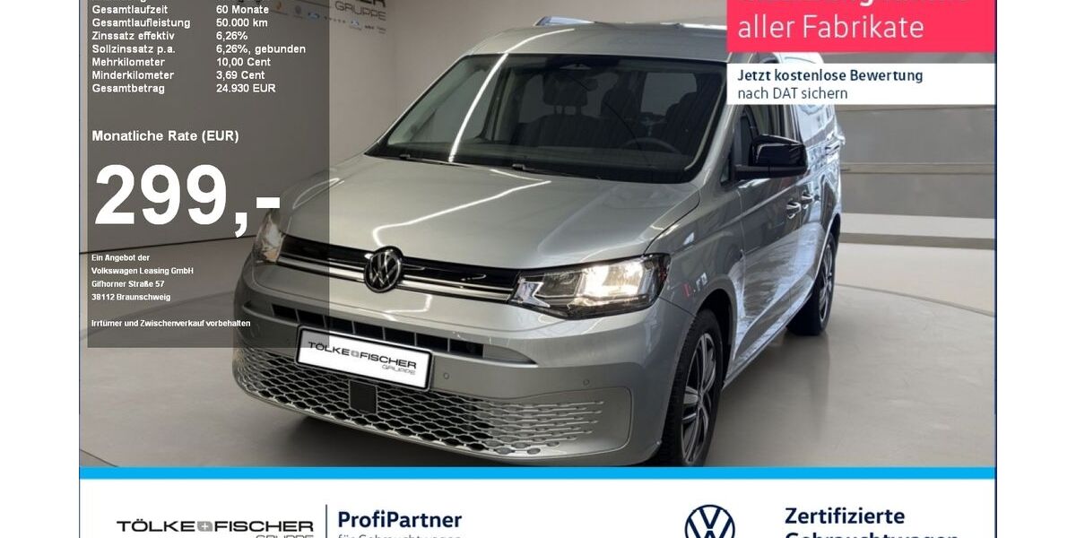 VW Caddy 1.001 km 37.399 &euro; Krefeld 47805