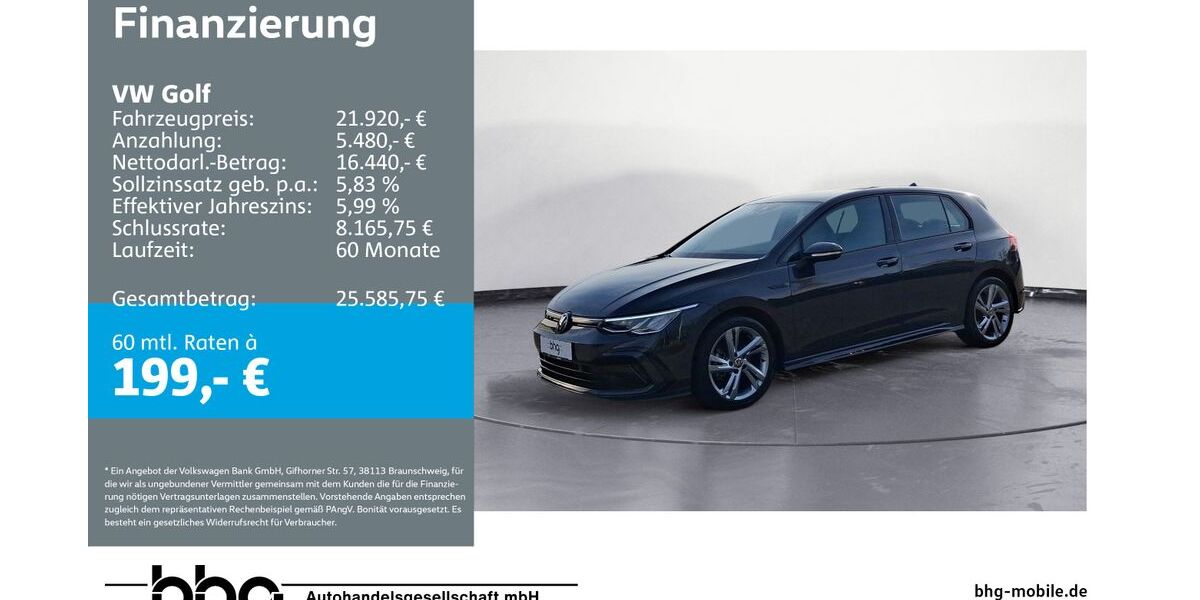 VW Golf 18.069 km 21.920 &euro; Freiburg 79115