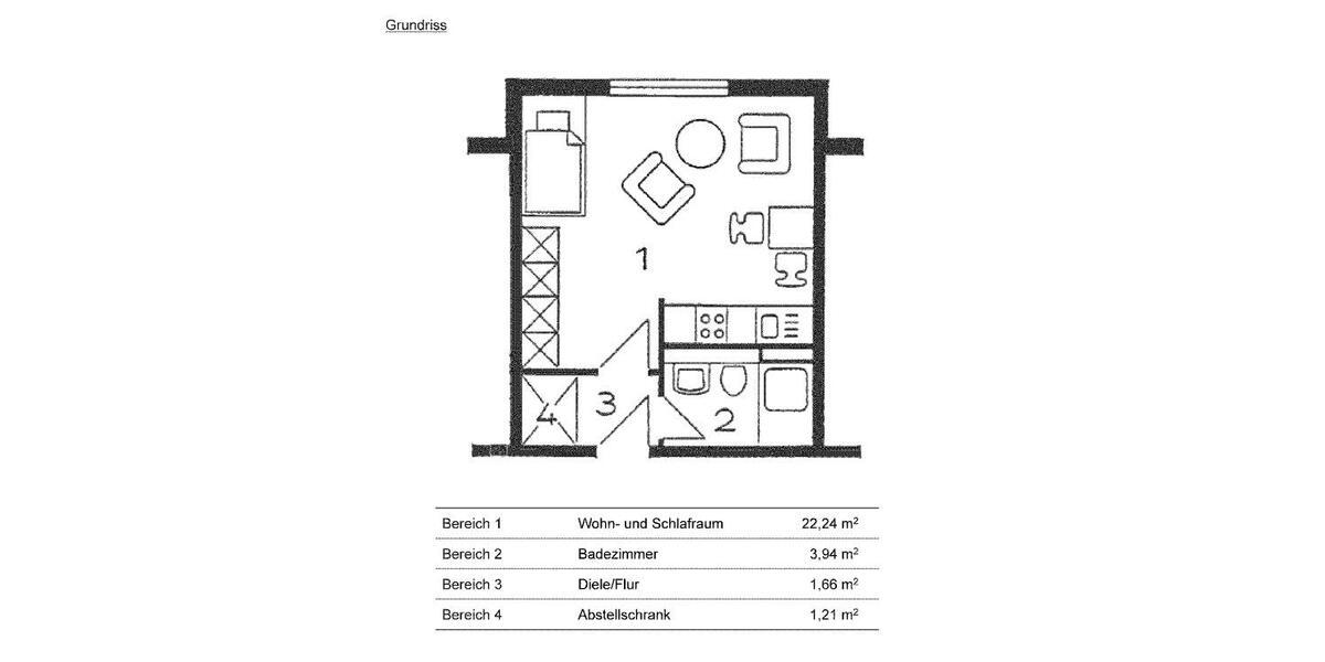 1 Zimmer Eigentumswohnung in Gießen 1 zimmer