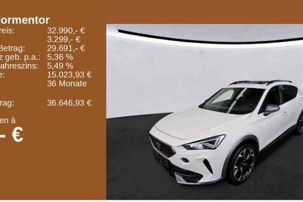 Cupra Formentor 30.856 km 32.990 &euro; Hockenheim 68766