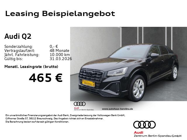 Audi Q2 4.500 km 33.888 &euro; Berlin 13581