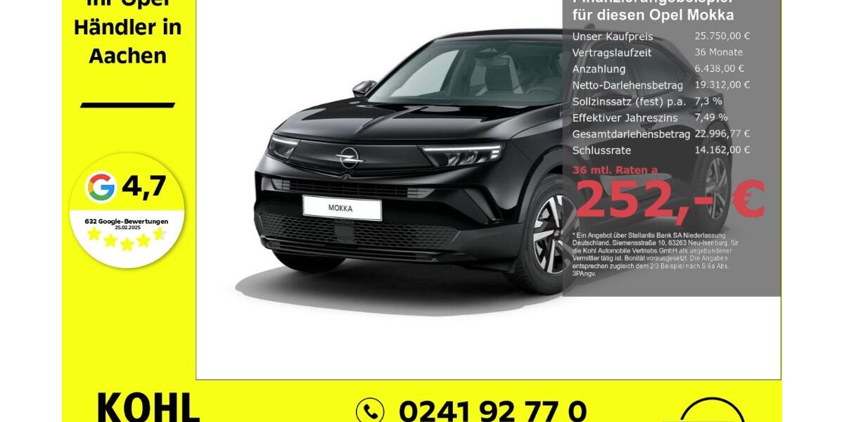 Opel Mokka 1.500 km 25.750 &euro; Aachen 52078