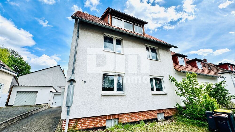 Modernisiertes Zweifamilienhaus mit Maisonettebereich in Panorama Traumlage + Garage Terrasse - Zweifamilienhaus Kassel Harleshausen | Angebot:26947616