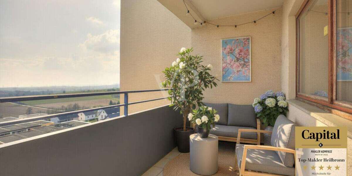 Etagenwohnung Heilbronn Frankenbach Frankenbach - 4 Zimmer, 92 m&sup2;, 245.000&euro; | Angebot:25929925