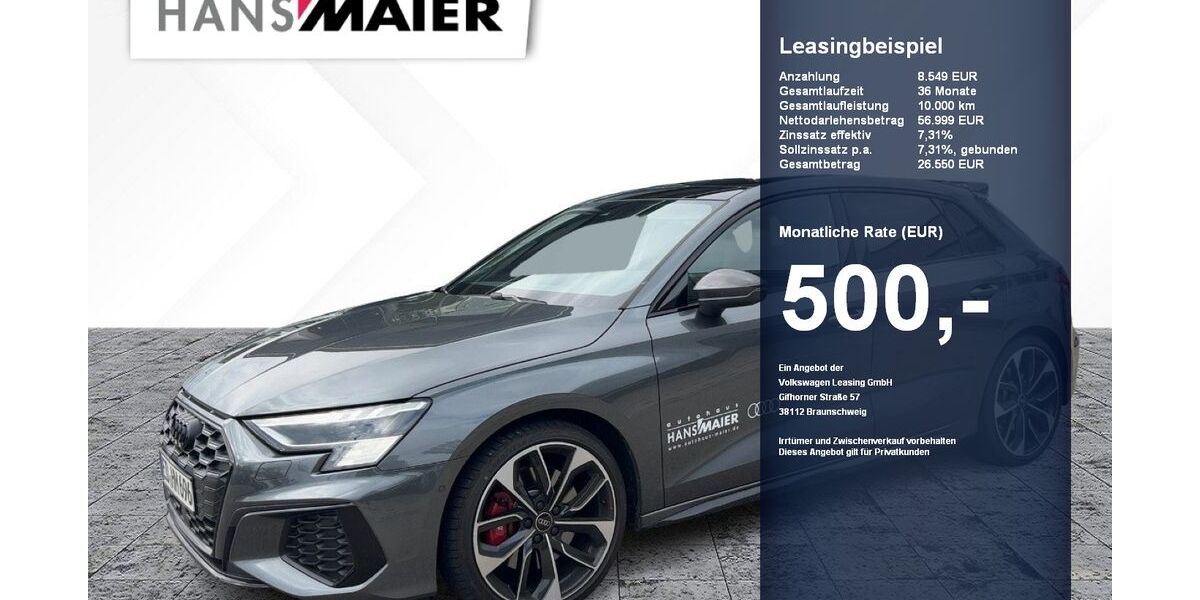 Audi S3 23.426 km 51.600 &euro; Erding 85435