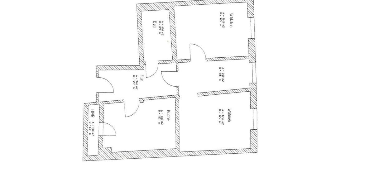Etagenwohnung Stralsund - 2 Zimmer, 58 m&sup2;, 635&euro; | Angebot:26636287