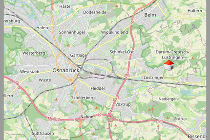 Baugrundstück in begehrter Stadtrandlage in Osnabrück-Lüstringen-Darum