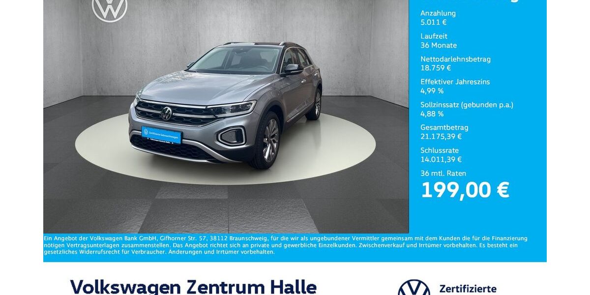 VW T-Roc 46.692 km 23.770 &euro; Halle/Saale 06110