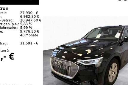 Audi e-tron 17.200 km 27.930 &euro; Feldkirchen - Westerham 83620
