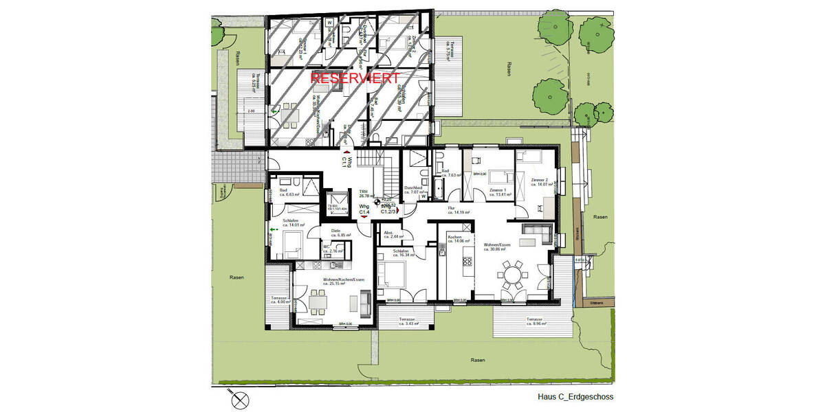 Etagenwohnung Frankfurt am Main Eschersheim - 7 Zimmer, 192 m&sup2;, 1.649.000&euro; | Angebot:26641353