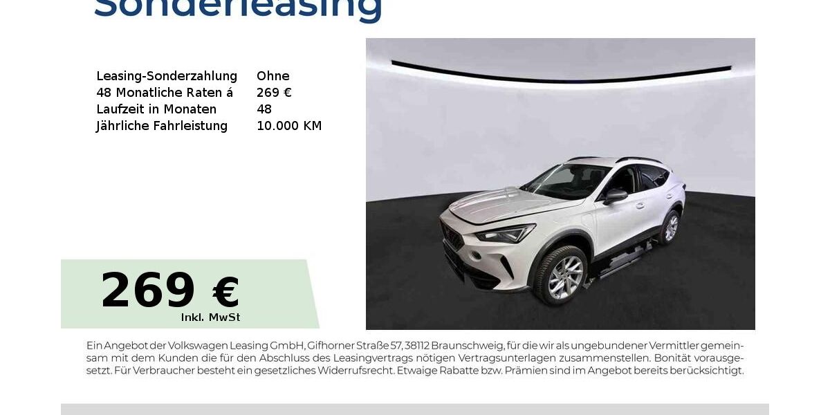 Cupra Formentor 21.189 km 22.940 &euro; Bernburg 06406