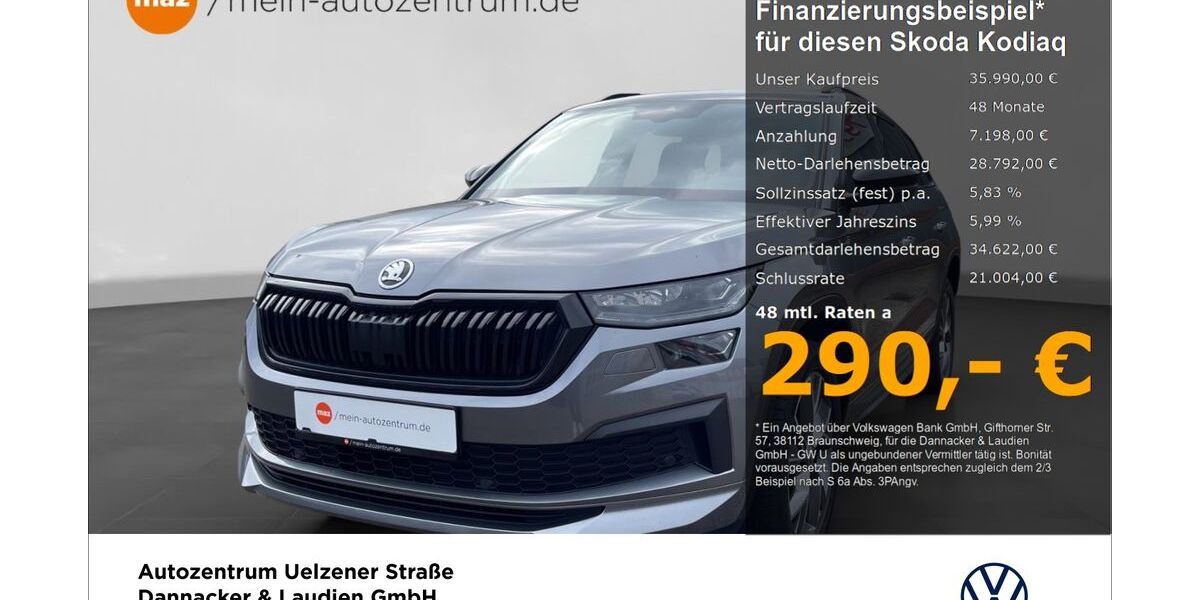 Skoda Kodiaq 92.606 km 32.850 &euro; Lüneburg 21335