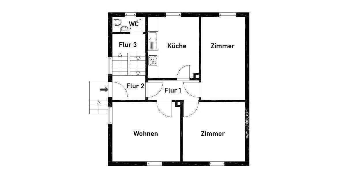 Doppelhaushälfte Bubenreuth - 1 Zimmer, 107 m&sup2;, 299.000&euro; | Angebot:26885654