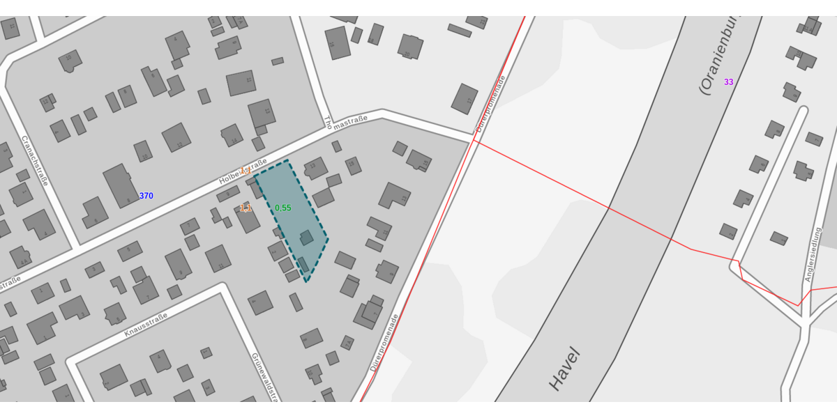 Grundstück zu verkaufen in Oranienburg 387.000 € 1143 m² - Grundstück Oranienburg | Angebot:25838225