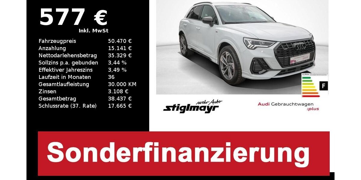 Audi Q3 5.919 km 49.940 &euro; Pfaffenhofen 85276