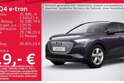 Audi Q4 e-tron 57.244 km 35.889 € München 80935