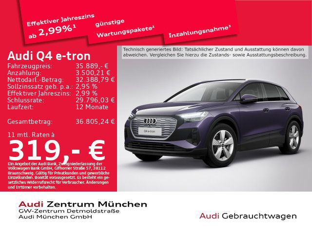 Audi Q4 e-tron 57.244 km 35.889 &euro; München 80935