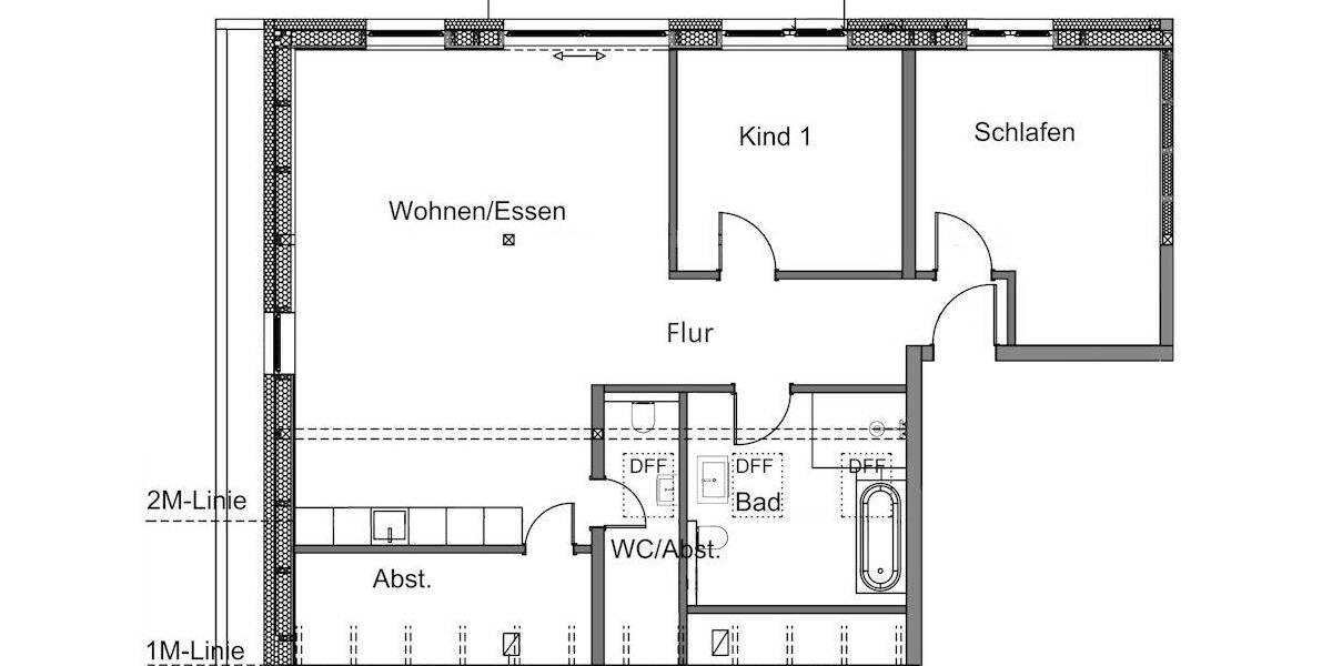Etagenwohnung Limburgerhof - 3 Zimmer, 103 m&sup2;, 455.000&euro; | Angebot:26841139