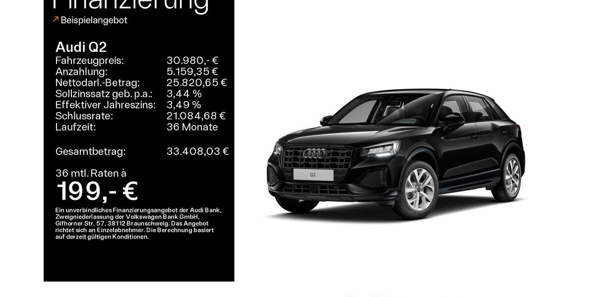 Audi Q2 21.359 km 30.980 &euro; Haßfurt 97437