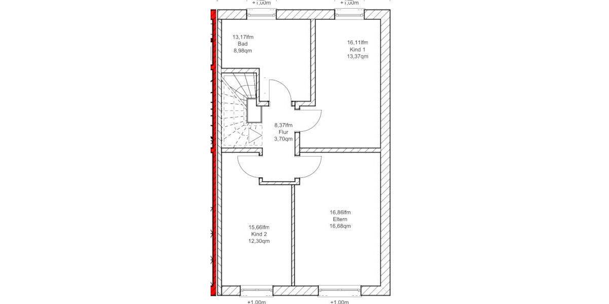 Doppelhaushälfte Perkam Radldorf - 4 Zimmer, 110 m&sup2;, 1.050&euro; | Angebot:26894649