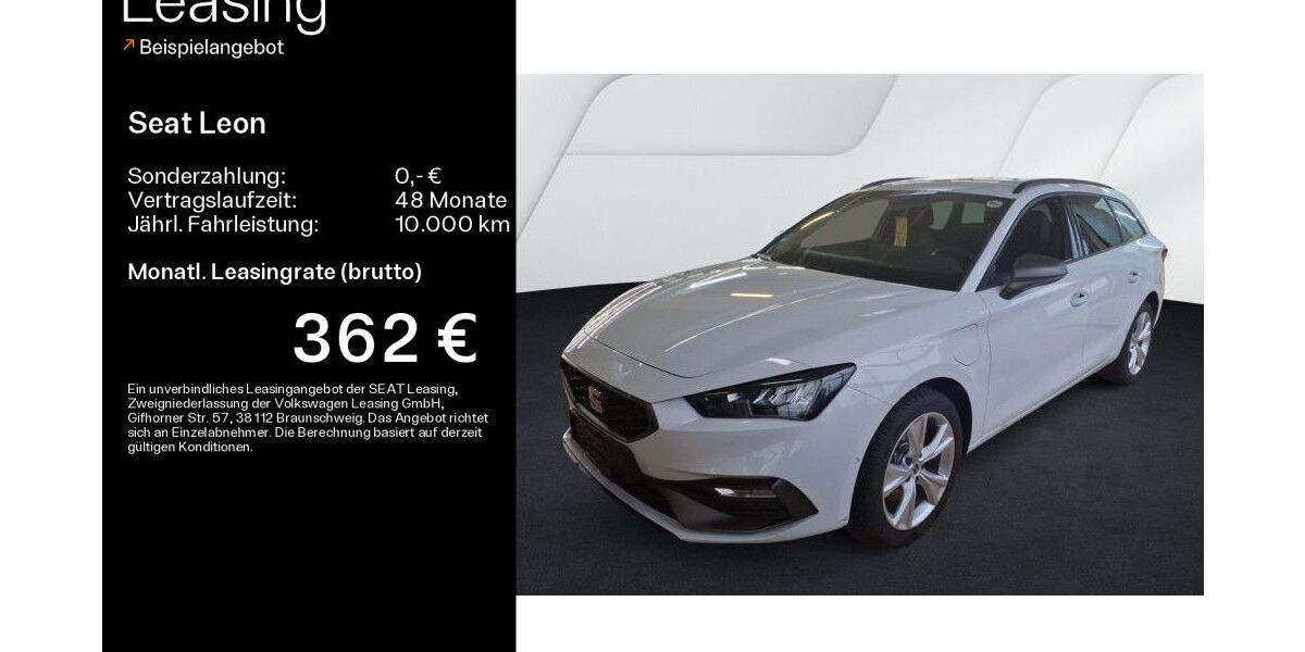 Seat Leon 4.000 km 33.490 &euro; Haßfurt 97437
