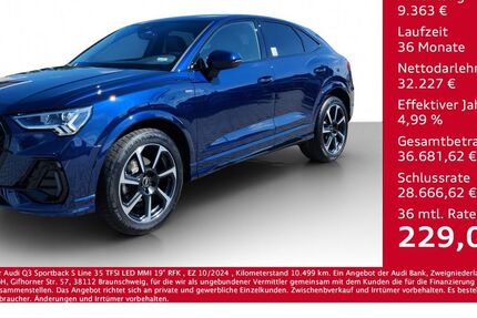 Audi Q3 10.499 km 41.590 € Bernsdorf 09337