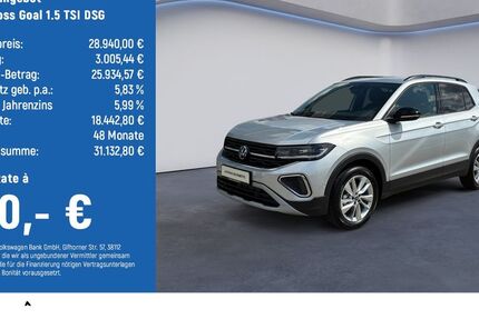VW T-Cross 12.500 km 26.540 &euro; Wolfenbüttel 38304