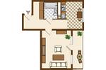 Etagenwohnung Cottbus Spremberger Vorstadt - 1 Zimmer, 39 m&sup2;, 315&euro; | Angebot:24425693